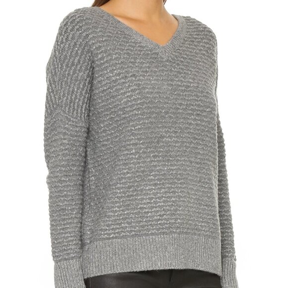 Vince double V-neckline sweater - Picture 1 of 11